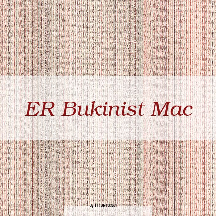 ER Bukinist Mac example